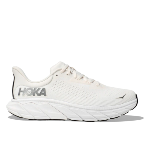 HOKA Arahi 7 נעלי ספורט גברים הוקה ארהי 7 בצבע לבן/אפרפר | HOKA