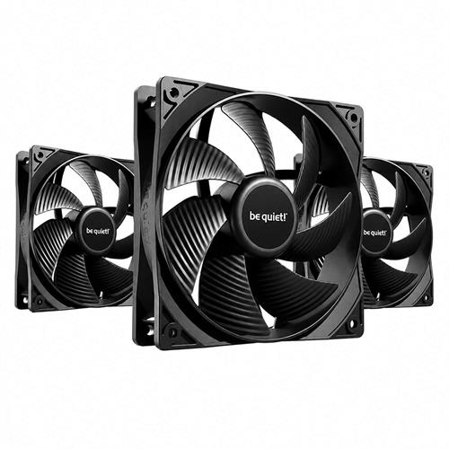 be quiet! Pure Wings 3 120mm PWM Black 3-Pack