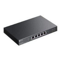 מתג שולחני TP-Link 5 Ports 2.5G Multi-Gigabit with 4-Port PoE++ TL-SG105PP-M2 – מתג רשת כהה בודד עם חמישה פורטים קדמיים