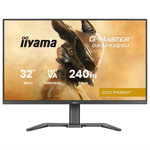 מסך מחשב לגיימינג IIYAMA 31.5" G-Master VA QHD 240Hz 0.4ms