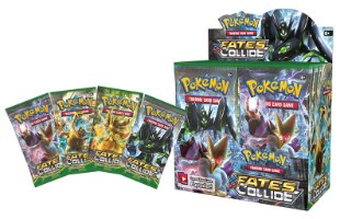 קלפי פוקימון בוסטר בוקס Pokemon XY Fates Collide Booster Box