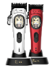 לבן ופאנל נוסף באריזה בורדו - מכונת תספורת Pacific Royal+ Plus R4 black & gold Flash