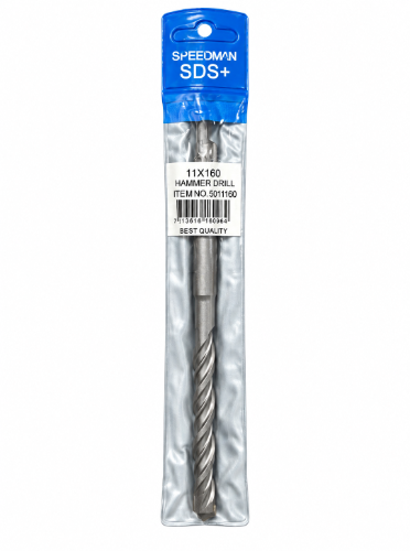מקדח לפטישון ⁦SPEEDMAN SDS+⁩ – ⁦11×160⁩ מ״מ