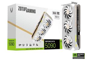 כרטיס מסך - ZOTAC GAMING GeForce RTX 5090 SOLID OC White Edition