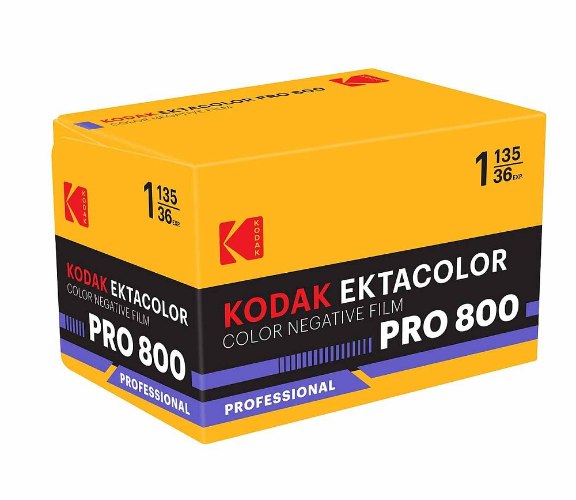 Kodak EKTACOLOR PRO 800 35mm קודאק אקטקולור פרו 800 35 מ"מ
