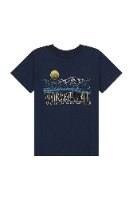 טישירט WRANGLER GRAPHIC TEE כחול הדפס