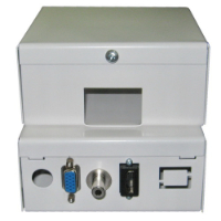 קופסת חיבורים מתכתית לקיר – VGA, HDMI, PL3.5 וקיסטון ריק