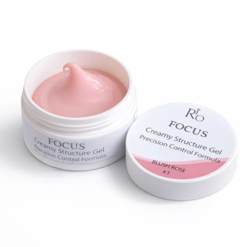 ג'ל בנייה פוקוס BLUSH ROSE - RIO