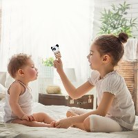 רטטוי פנדה – רעשן מעץ, נשכן, ובובת אצבע