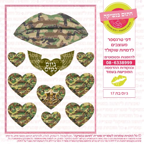 גיוס בת 17- דף סוכר/ טרנספר