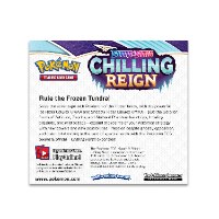 קלפי פוקימון בוסטר בוקס 2021 Pokémon TCG: Sword & Shield 6 Chilling Reign Booster Box