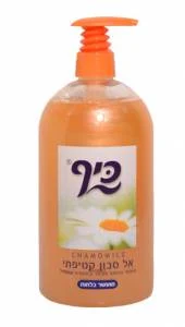 כיף ס.נוזלי קמומיל כתום 1ליטר משאבה מארז של 12 יח'