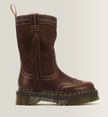 DR MARTENS  DESERT RODEO QUAD MID BROWN