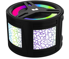 רמקול נייד Monster X100 עם תאורת RGB