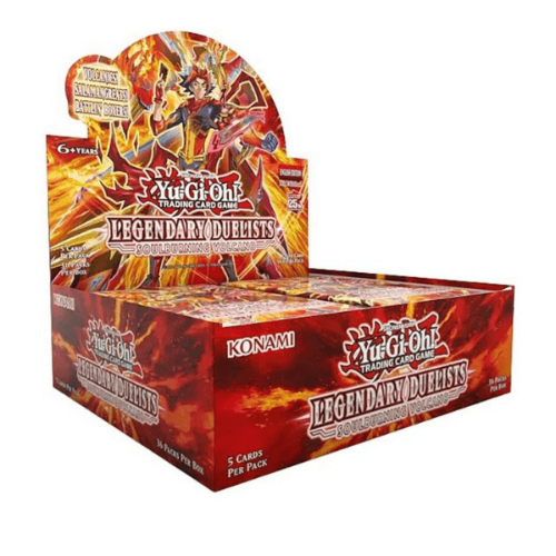 Yu-Gi-Oh! Soulburning Volcano Booster Box (36 Packs) קלפי יו-גי-הו TCG מקוריים בוסטר בוקס