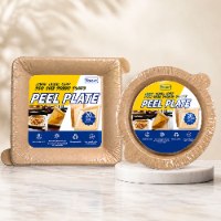 מארז צלחות נייר מתקלות ועמידות לחום, טיגון, מים ושמן – Bakeix