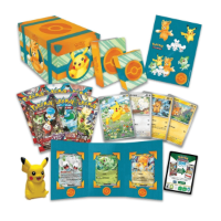 Pokemon TCG: Paldea Adventure Chest קלפי פוקימון TCG מקוריים תיבת הרפתקאות פלדה