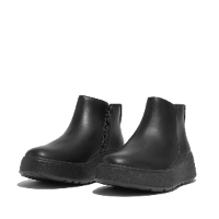 Fit-Flop F-Mode Flatform Zip Ankle Boots Black פ-מוד פלאט פורם שחור נשים