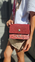 Cross Body דגם FENNA JABALI קטן רצועה מתכווננת | 19x6x16 cm