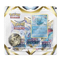 קלפי פוקימון בליסטר 3 חב' Pokemon TCG: Sword & Shield 12 Silver Tempest 3-Pack Blister Manaphy