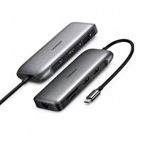 UGREEN USB-C to USB-Ax2 | HDMI | DP | VGA | LAN | SD | PD Dock