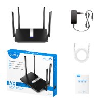 נתב אלחוטי - CUDY X6 - AX-1800, MESH, MU-MIMO, Wi-Fi 6, WPA3