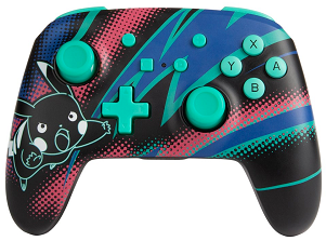 בקר שליטה אלחוטי נטען ניאון פיקאצ'ו - Nintendo Wireless Controller Neon Pikachu