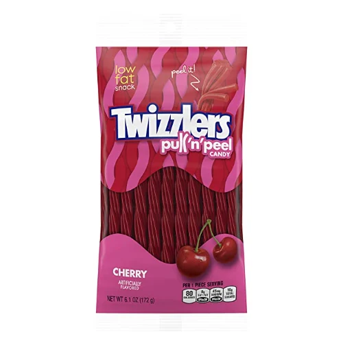 ליקריץ טוויזלרס ארוך בטעם דובדבן 🍒 172 גרם