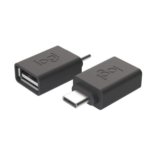מתאם Logitech USB-C to USB-A לחיבור אביזרי USB-A לשקע USB-C