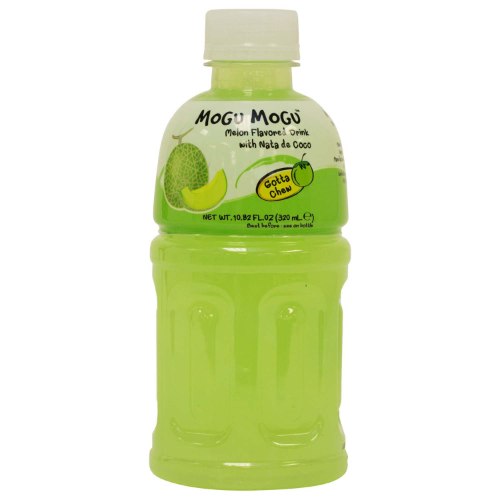 משקה מוגו מוגו בבקבוק בטעם מלון עם חתיכות קוקוס רכות 🍈 320 מ"ל