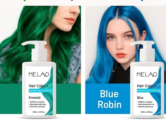 צבעי שיער מהממים של MELAO