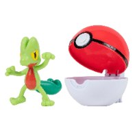 פוקימון - דמות טריקו - POKEMON Go - Treecko + Poke Ball