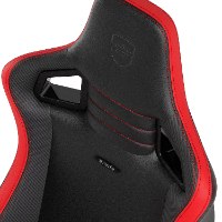 כיסא גיימינג משרדי Noblechairs EPIC Compact שחור/קרבון/אדום