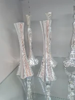 פמוטים לכלה מכסף 31 ס"מ דגם A13