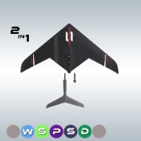 Sea Devil 1040 | Modular Foil 2-IN-1 2445 cm² / AR 4.42
