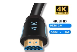 כבל HDMI 4K איכותי 3 מטר