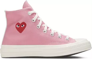 Comme des Garçons PLAY x Chuck 70 High Bright Pink