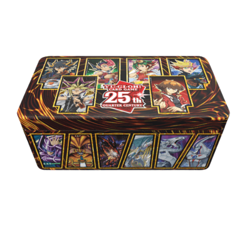 Yu-Gi-Oh 25th Anniversary Tin: Dueling Heroes קלפי יו-גי-הו TCG מקוריים האוסף האגדתי 25 שנה