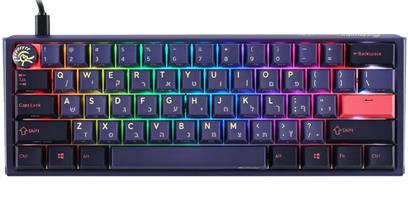 מקלדת מכנית דאקי One 3 Mini Cosmic לנוחות ועמידות