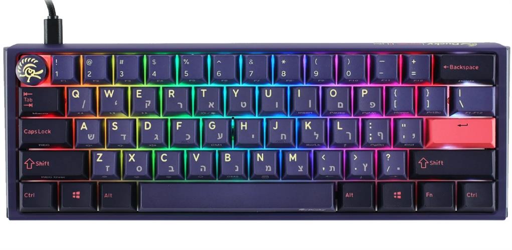 מקלדת מכנית מבית דאקי Ducky One 3 Mini Cosmic