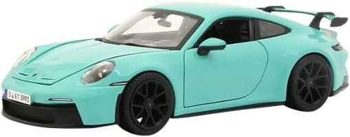 דגם מכונית בוראגו פורשה ירוק מנטה Bburago Porsche 911 GT3