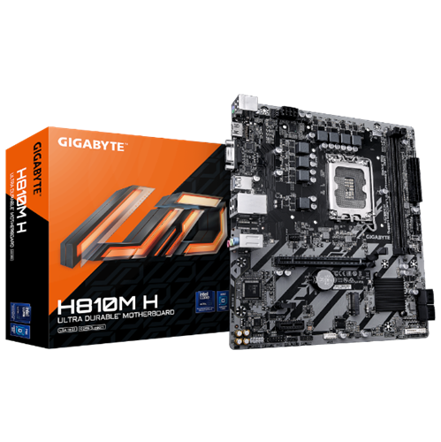 לוח Gigabyte H810M H 1.0 Micro-Atx DDR5 LGA1851 VGA HDMI