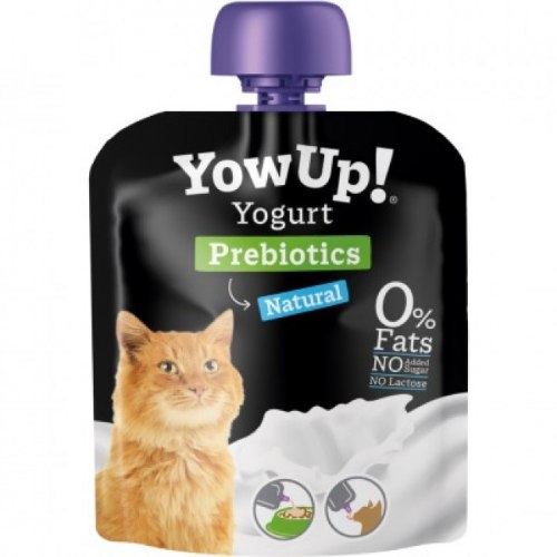 YOW UP YOGURT יוגורט פרוביוטי טבעי לחתול 85 גרם