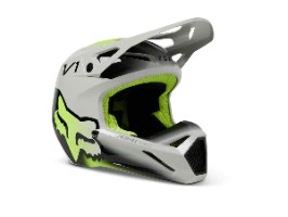 קסדת ילדים פוקס אפור / צהוב - FOX V1 TOXSYK YTH V23