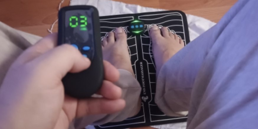 חוות דעת - מכשיר עיסוי חכם לרגליים EMS Foot