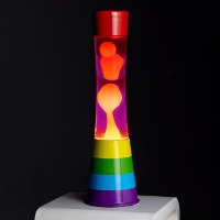 מנורת לבה קשת Rainbow - מארז לא מושלם