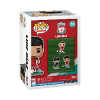 פופ כדורגל ליברפול - לואיס דיאס - Funko Pop Football Liverpool Luis Diaz #55