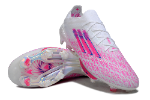 שרוכים - נעלי כדורגל אדידס Adidas F50 Elite FG לבן ורוד