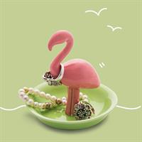 פלמינגו פורצלן לטבעות ותכשיטים Flamingo