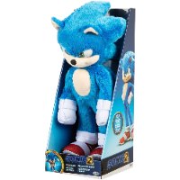 סוניק 2 - בובת פרווה סוניק גדולה 33 ס"מ כחולה - SONIC